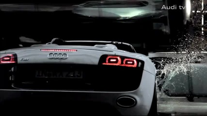 Audi R8 Spyder Реклама
