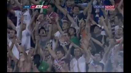 Румънската Лига 1. Petrolul - Rapid Bucuresti. Акценти от срещата