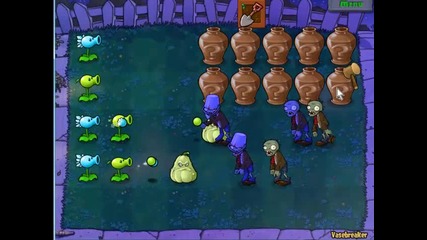 plants vs zombies puzzle-vasebreaker