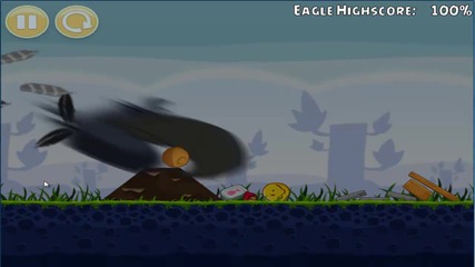 angry birds 100% eagle