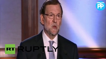 Spain: "All means could be used" against Catalan independence, says Rajoy