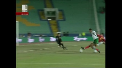 България - Черна Гора - 3 - 1 - гол на Бербатов от дузпа
