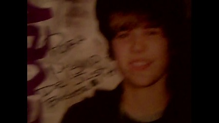 Моя афтограф от Justin Bieber
