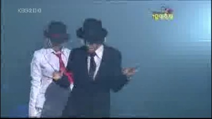 Shinee & Snsd & Suju - Smooth Criminal 2009 Kbs 