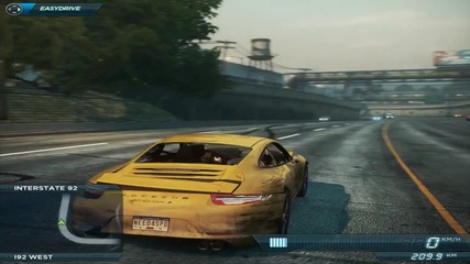 Need for Speed Most Wanted 2012 my Porsche