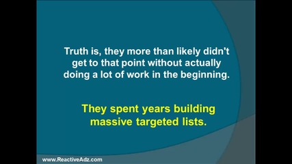 List Building - Real Solution To Get More Sales