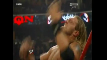 jeff hardy vs triple h vs edge armageddon 2008 part 3