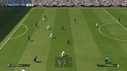 Pro Evolution Soccer 2016 Ps4 Gameplay - Real Madrid vs Psg