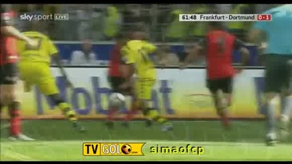 Eintracht Frankfurt - Dortmund 0 - 1 (1 - 1,  29 8 2009)