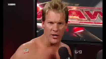 Raw2009/03/09 Todd Grisham Взима Интервю От Chris Jericho