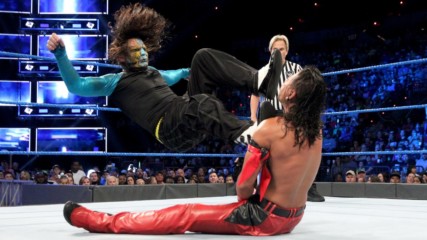 Jeff Hardy vs. Shinsuke Nakamura: SmackDown LIVE, 11 September, 2018