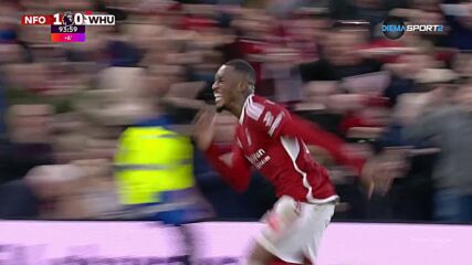 Nottingham Forest with a Goal vs. West Ham United