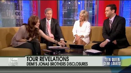 Demi Lovato Interview in Fox Friends 8 18 10 - Part 2 