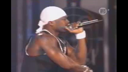 50 Cent & G - Unit - In Da Club & Wanksta (live at Mtv Movie Awards 2003) ( High Quality )