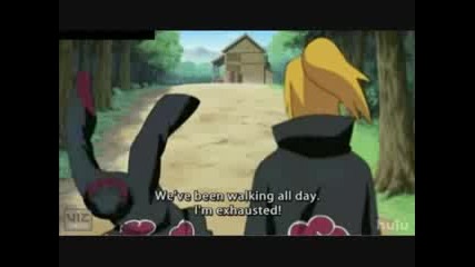 Tobi dance and Deidara sings