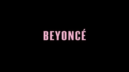 Beyoncé - Yoncé / Partition