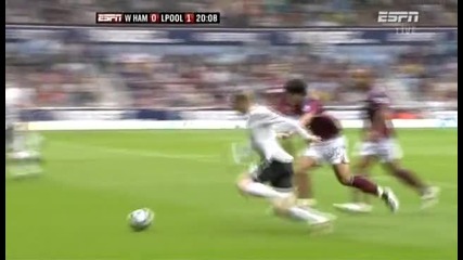 19.09 West Ham 2 - 3 Liverpool гол на Торес !!! 