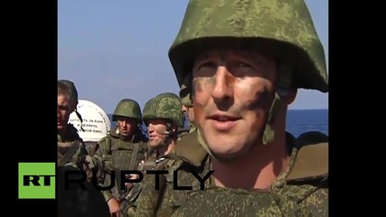 Egypt: Russian marines assault Egyptian vessel in joint drills