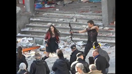 Снимки зад кадър на предстоящия филм Отмъстителите 2: Епохата на Ултрон (2015) - част 3/5
