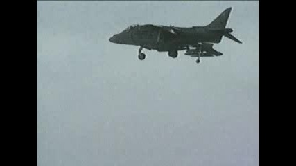 Harrier - AV8E  - Демонстрация