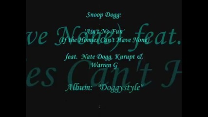 Dr.dre - Aint No Fun - (feat. Snoop Dogg)