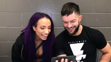 Finn Bálor & Sasha Banks respond to an extraordinary message from a Special Olympian