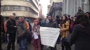 Протест срещу унищожаването на природата в Банско