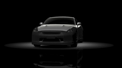 gt - r black mask