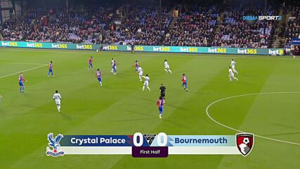 Crystal Palace vs. Bournemouth - 1st Half Highlights