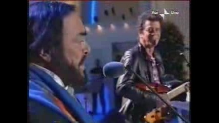 Lou Reed And Luciano Pavarotti Perfect Day 2001
