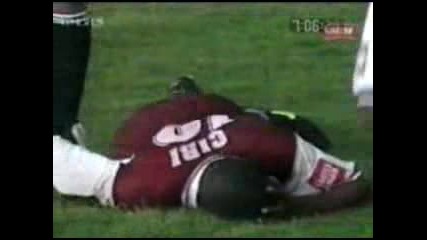Lightning Strike On Football Field