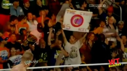 Hulk Hogan в публиката на Wwe !