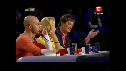 Денис Дитинюк - Украйна търси таланти 4 (епизод 5 от 07.04.2012)