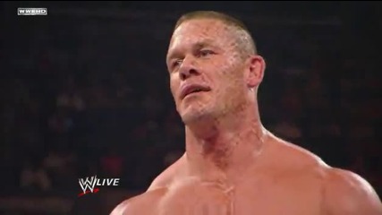 Raw John Cena and Wade Barrett agree to face off at Hell in a Cell 