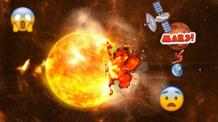 🚀 Гигантски експлозии на Слънцето разтърсват плановете на НАСА за Марс! 🌞