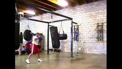 (training Clip) Heavy Bag Work July 14th