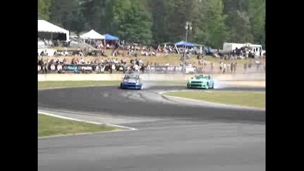 [drift] mustang vs skyline