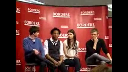 Q&a with the cast of Percy Jackson
