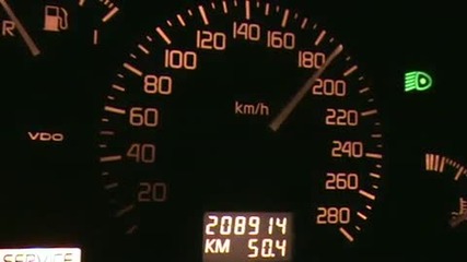 Renault Safrane Biturbo Ускорение До 270 Km