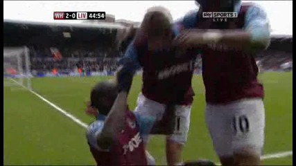 2011 - 02 - 27 West Ham vs Liverpool 2 - 0 Ba (45) 