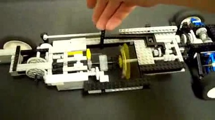 Лего играчка със скоростна кутия 