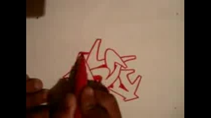 Drawing Graffiti Wildstyle1