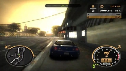 Nfs-most Wanted - Blacklist #14 - Taz [епизод 2] [част1]
