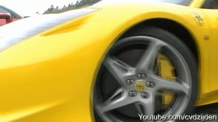 Звукът на Ferrari 458 italia