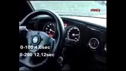 Volkswagen Golf 3 Gti 1.8 0 - 260 Km/h