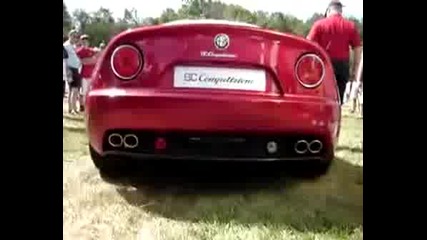 Alfa Romeo 8C Competizione Exhaust