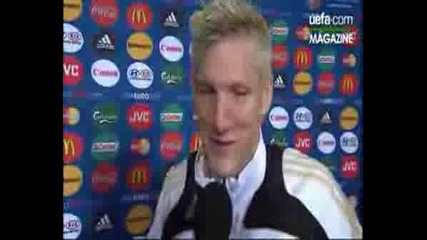 Bastian Schweinsteiger Interview