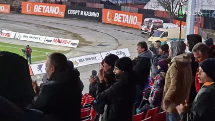 Бурната радост за Локо Сф след гола на Франса