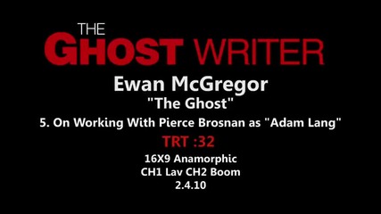 Ghost Writer - Ewan Mcgregor Interview 
