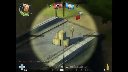Battlefield Heroes sniper action